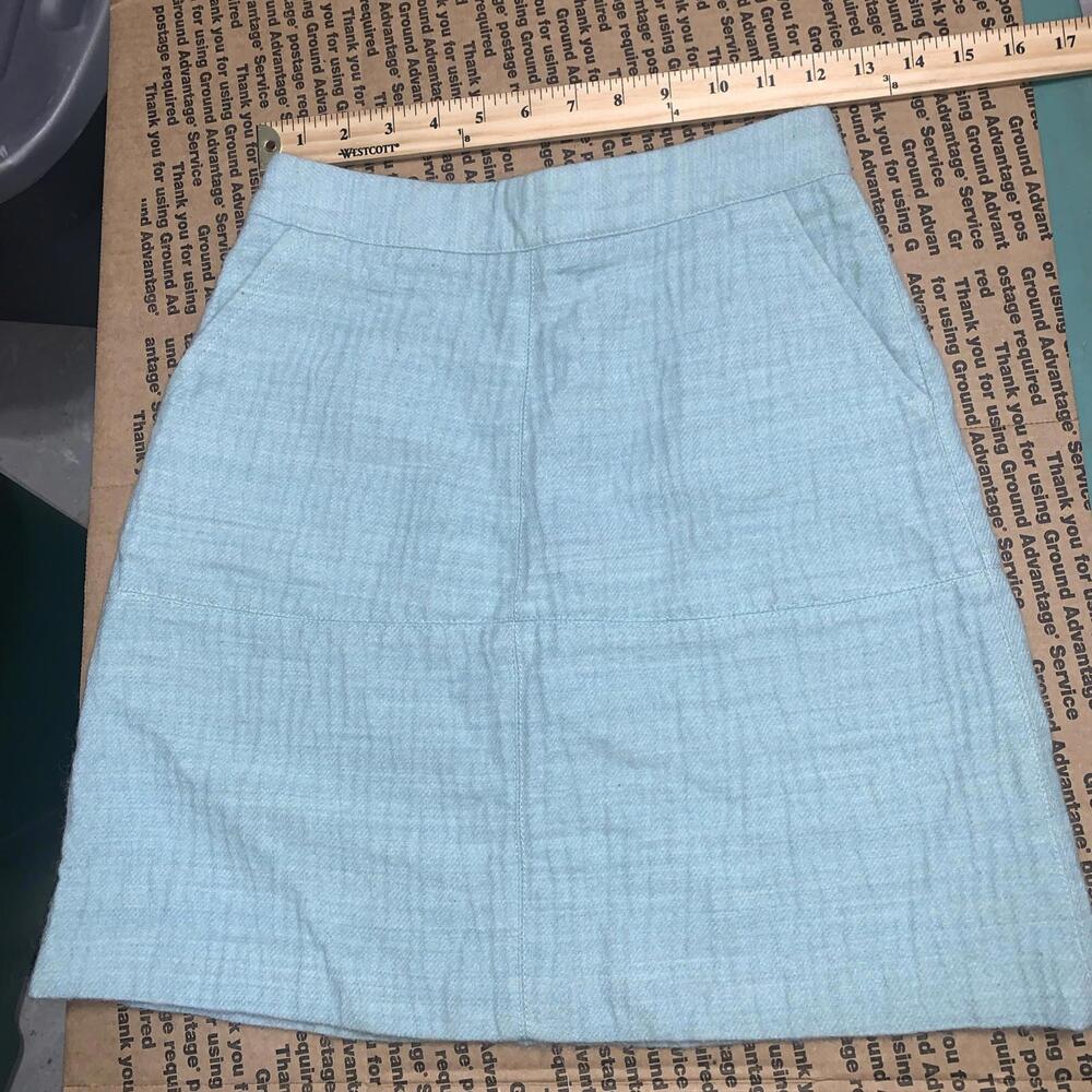 Zara Heavyweight Aline Mini Skirt Sz XS Wool Blend Linedโ warm Career
